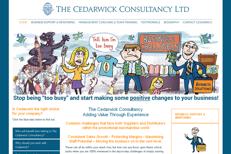 The Cedarwick Consultancy Website Designed by PHD Website Design