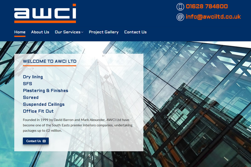 Website Design By PHD - AWCI Ltd
