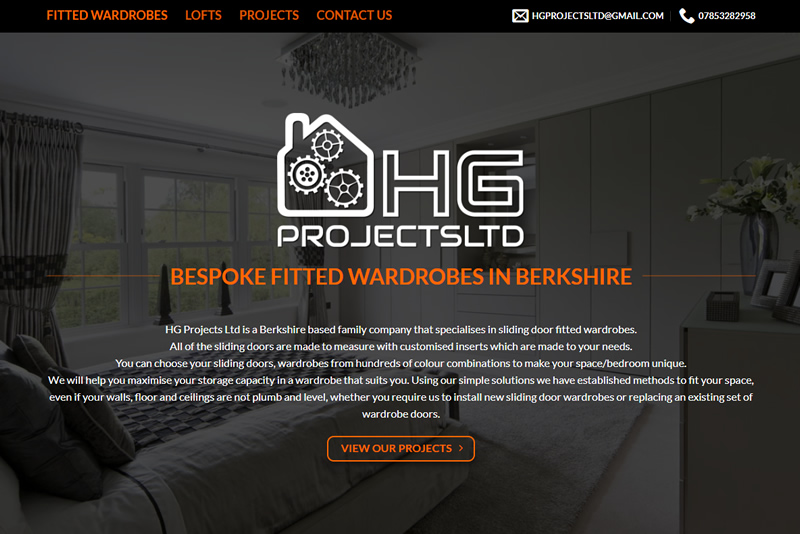 Website Design By PHD - HG Projects Ltd