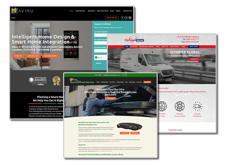 Website Design Portfolio Examples PHD